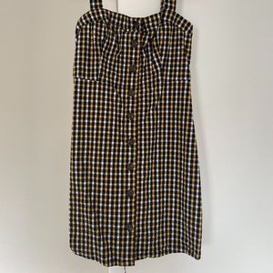 Gingham Plaid Dress (Hollister)